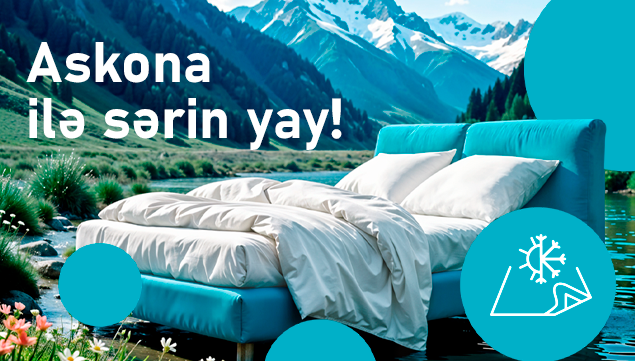 Askona ilə sərin bir yay!