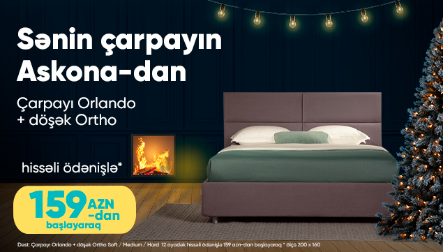 Askona-dan ideal çarpayınız!