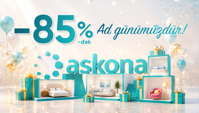 Askona-nın ad günüdür!