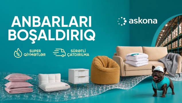 Anbarları boşaldırıq!
