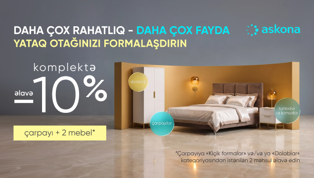 Daha çox rahatlıq – daha çox fayda