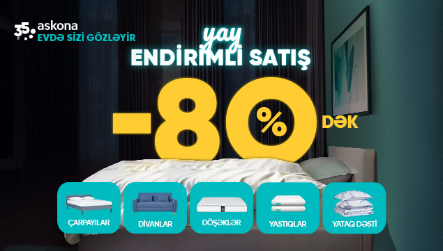 Askona-da yay endirimli satışları!