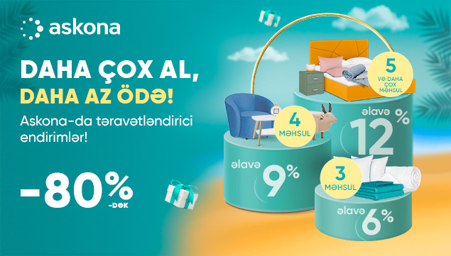 Daha çox al, daha az ödə!