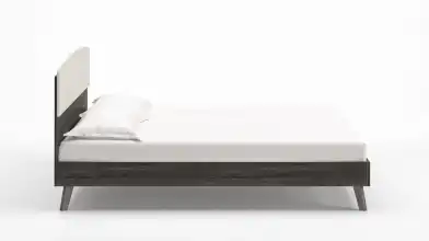 Кровать Tilda, цвет Венге Мали mCeramic с мягким изголовьем Askona фото - 4 - превью