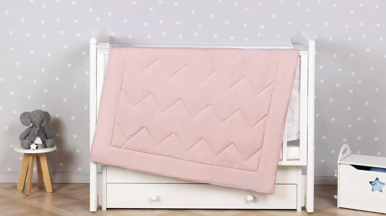 Одеяло -покрывало Yukko, цвет розовый картинка - 1 - большое изображение