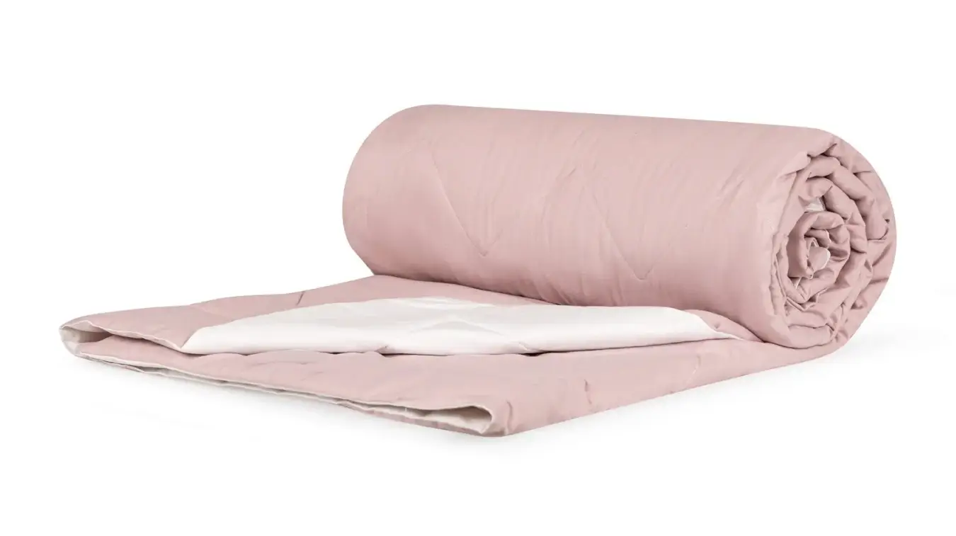 Одеяло -покрывало Yukko, цвет розовый картинка - 3 - большое изображение