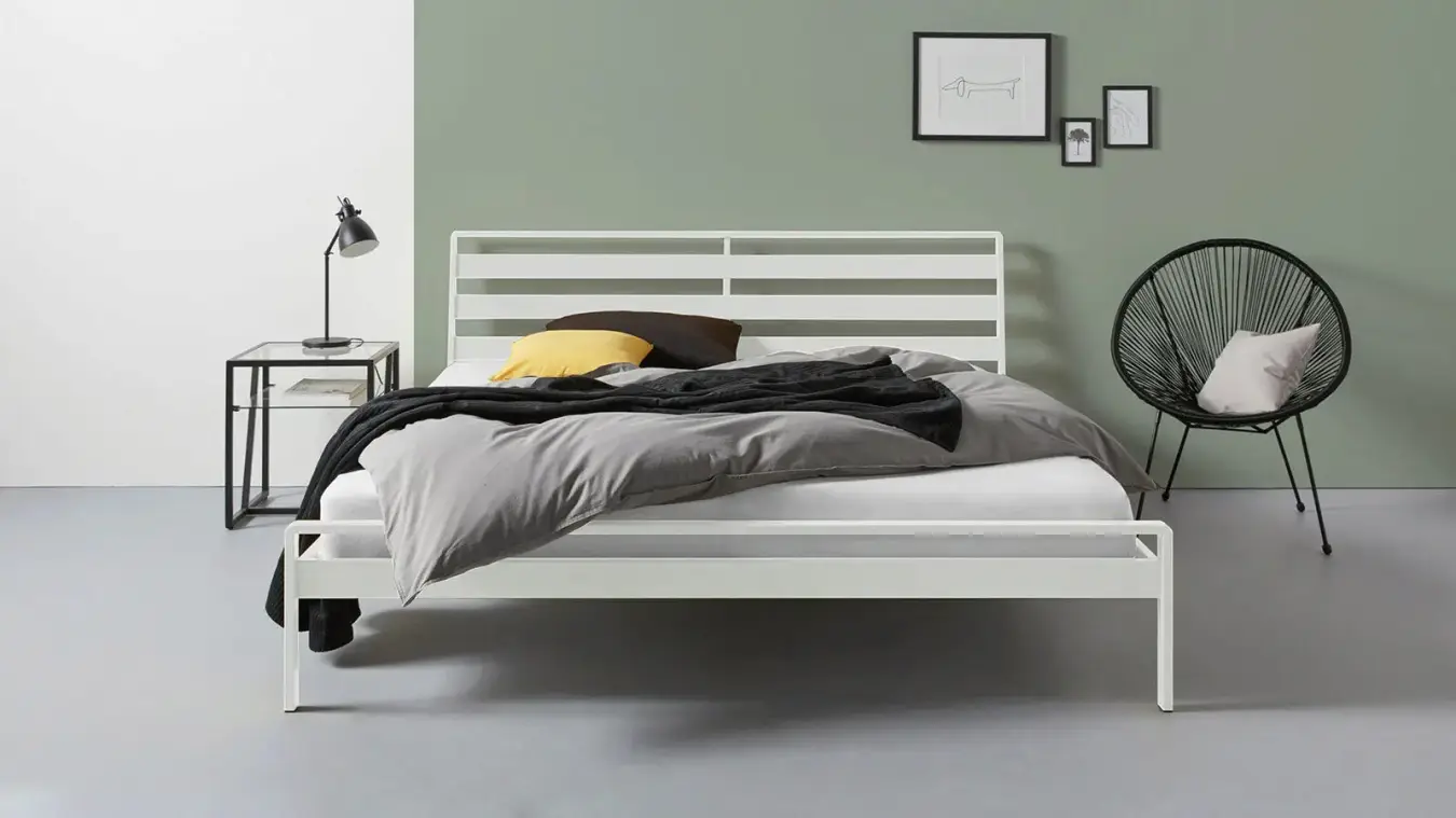 Мягкая кровать Bari с изголовьем (каретная стяжка) Askona фотография товара - 1 - большое изображение