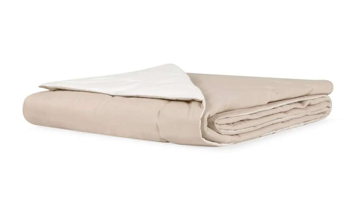 Одеяло -покрывало Yukko, цвет бежевый картинка - 5 - большое изображение