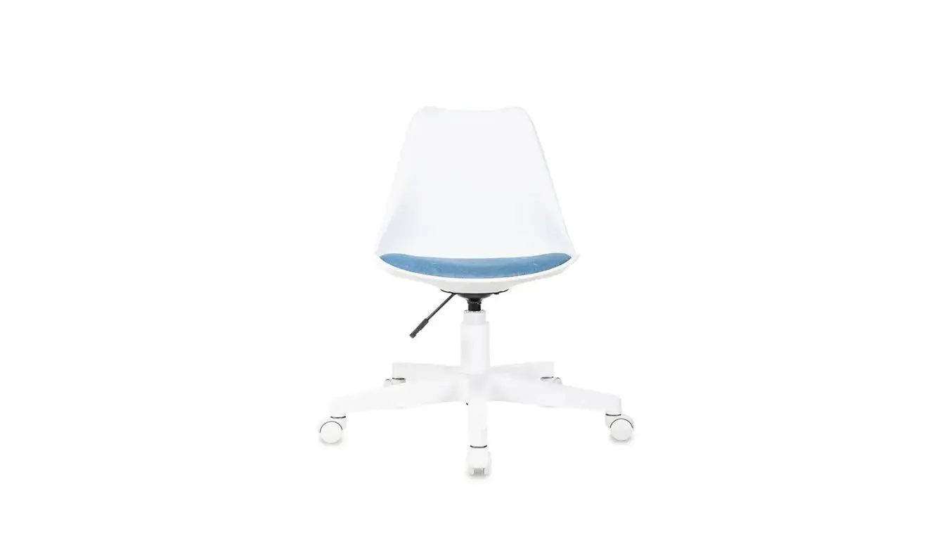 Кресло Askona Lum, цвет белый+голубой картинка - 2 - большое изображение