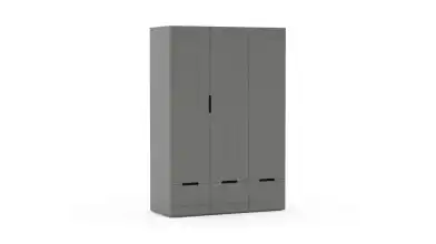 Шкаф трехдверный Bira, цвет Серый фото - 3 - превью