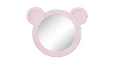 Зеркало навесное Мишка, цвет Розовый фото - 5 - превью
