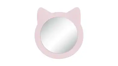 Зеркало навесное Котенок, цвет Розовый фото - 5 - превью