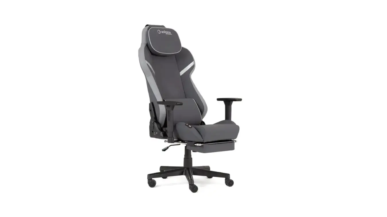 Массажное кресло Askona Smart Jet Office Relax цвет серый Askona фото - 2 - большое изображение