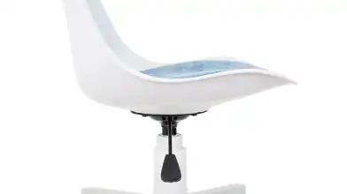 Кресло Askona Lum, цвет белый+голубой картинка - 5 - превью