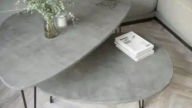 Jurnal masası Gardy, rəng beton qrafit - 2 - превью