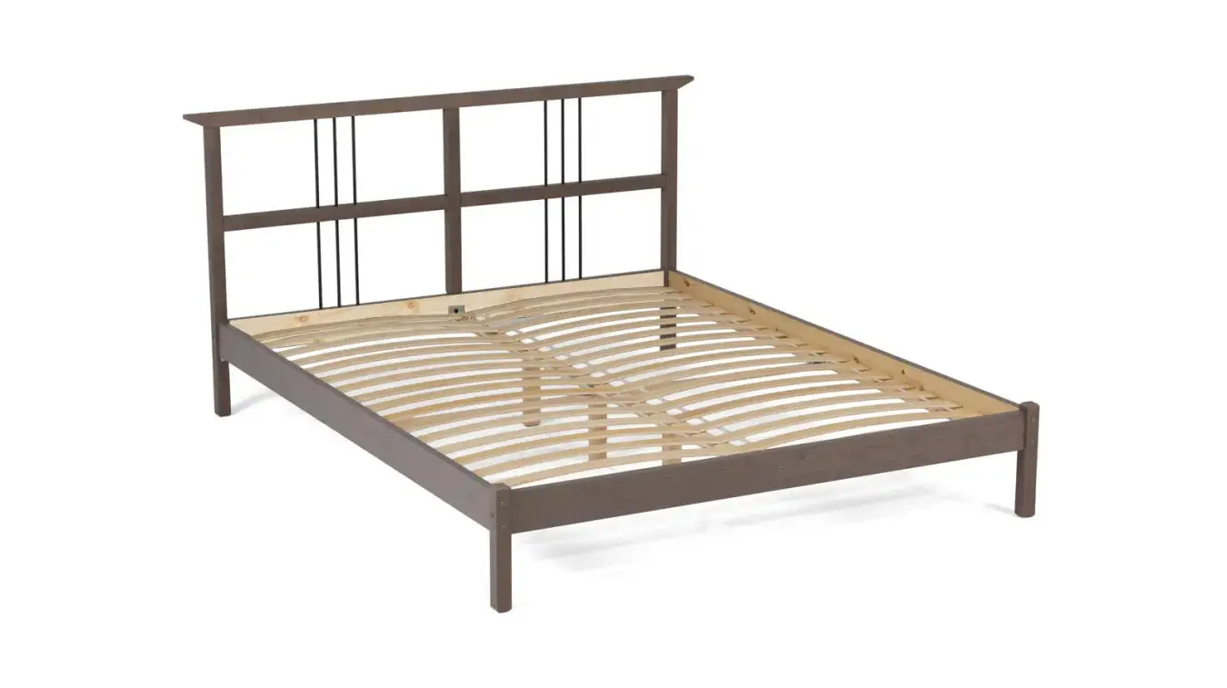 Кованая кровать Olova, цвет Серый в спальню Askona фотография товара - 5 - большое изображение