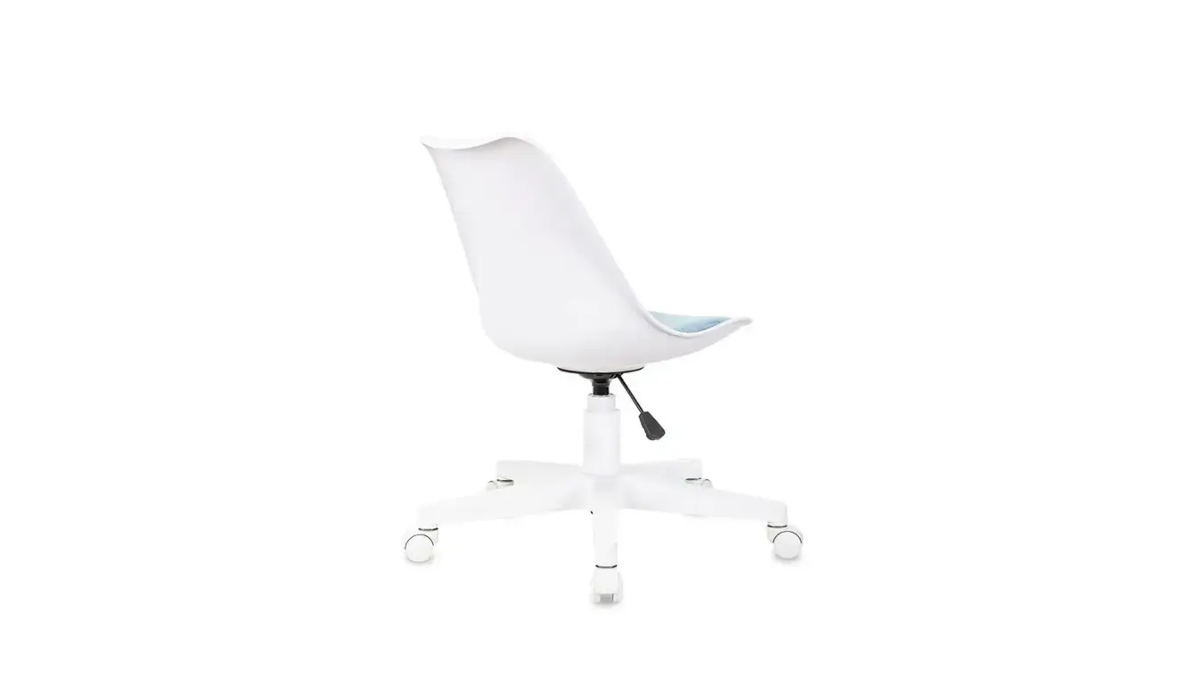 Кресло Askona Lum, цвет белый+голубой картинка - 4 - большое изображение