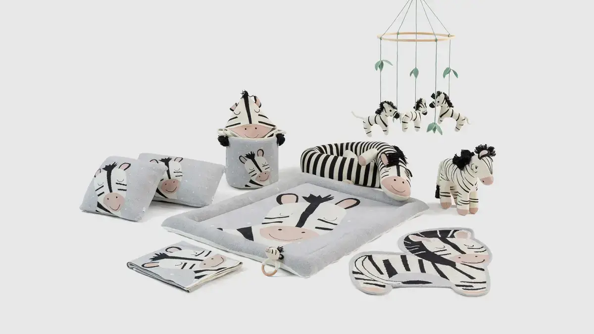 Подушка декоративная -бортик Zebra картинка - 3 - большое изображение