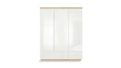 Шкаф трехдверный Issa, цвет Белый+Дуб минерва фото - 4 - превью