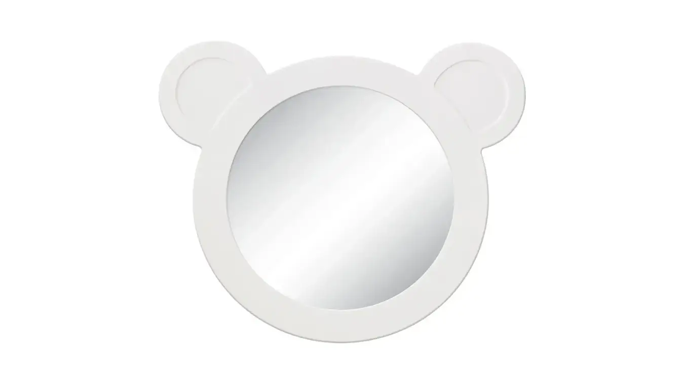 Зеркало навесное Мишка, цвет Белый фото - 5 - большое изображение