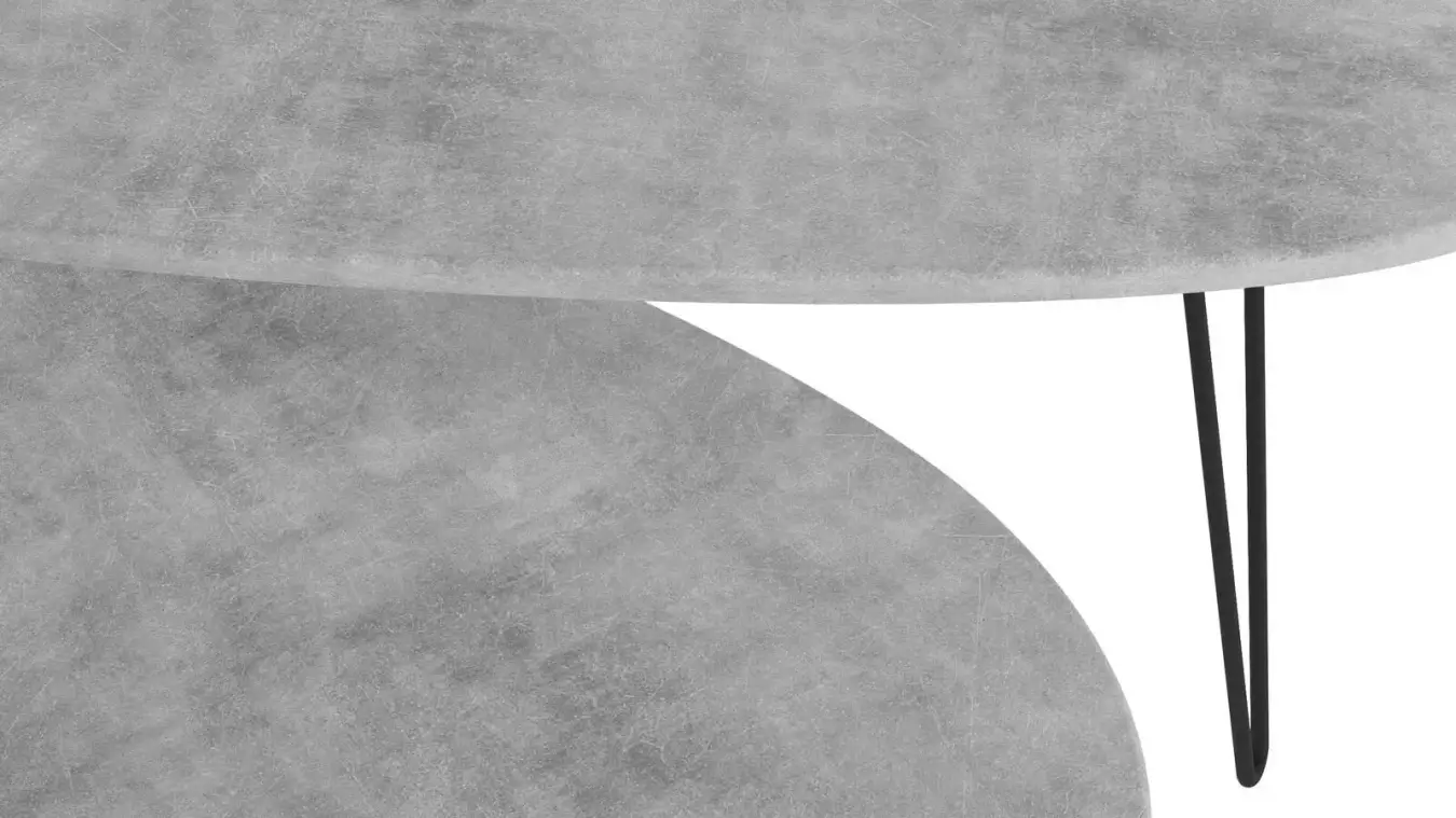 Jurnal masası Gardy, rəng təbii beton - 3 - большое изображение