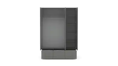 Шкаф трехдверный Bira, цвет Серый фото - 2 - превью