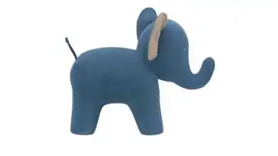 Puf Elephant blue - 2 - превью