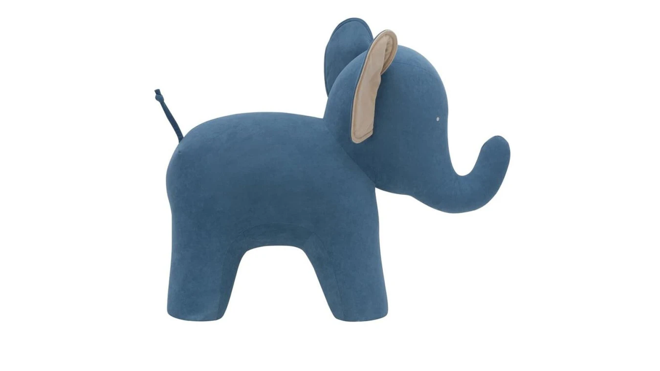 Puf Elephant blue - 2 - большое изображение