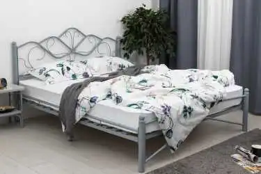 Кованая кровать LUARA, цвет серый Askona фото - 1 - превью