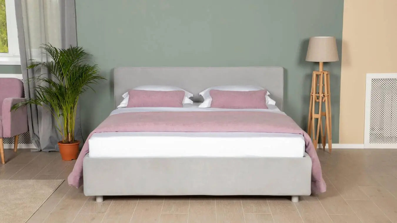 Мягкая кровать Luiza Grand I с низкой спинкой Askona фотография товара - 17 - большое изображение