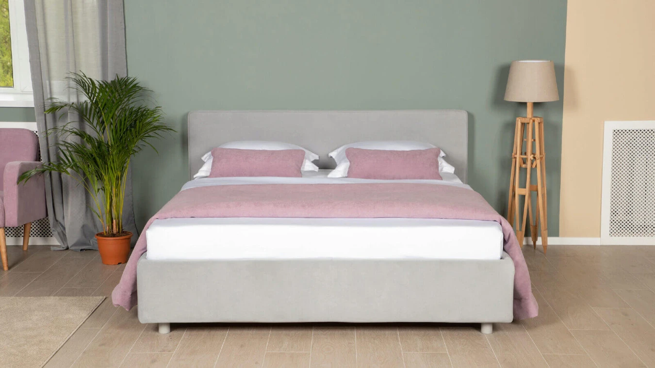 Мягкая кровать Luiza Grand с низкой спинкой Askona фотография товара - 17 - большое изображение