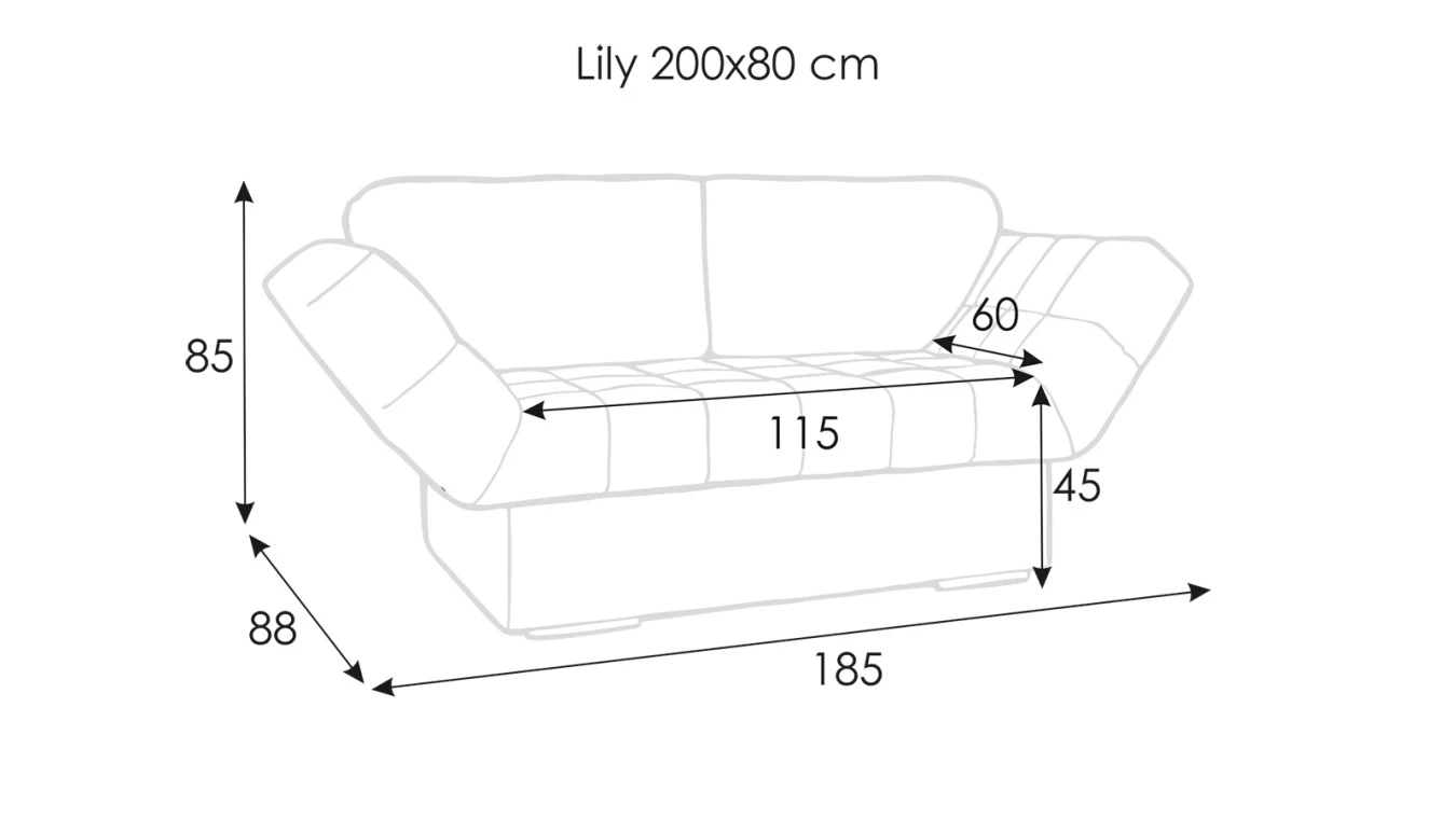 Диван-кровать Lily с коробом для белья Askona фото - 10 - большое изображение