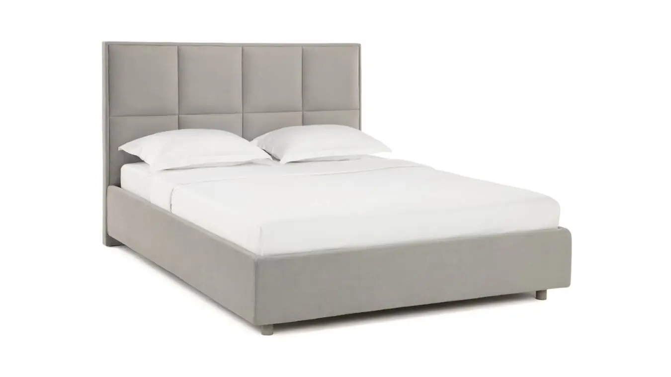 Мягкая кровать Linea с прямым изголовьем Askona фотография товара - 14 - большое изображение