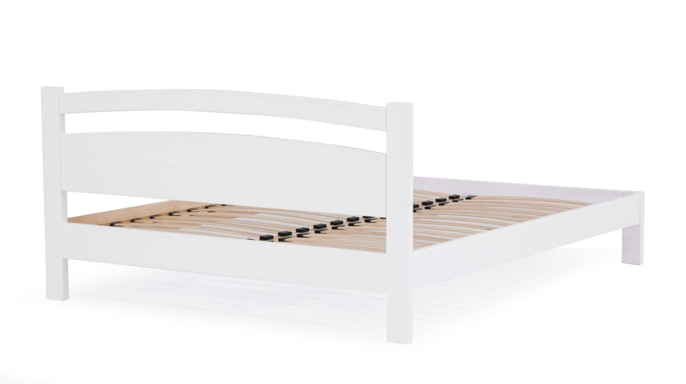 Деревянная кровать Viola, цвет Белый фактурный в спальню Askona фото - 11 - большое изображение