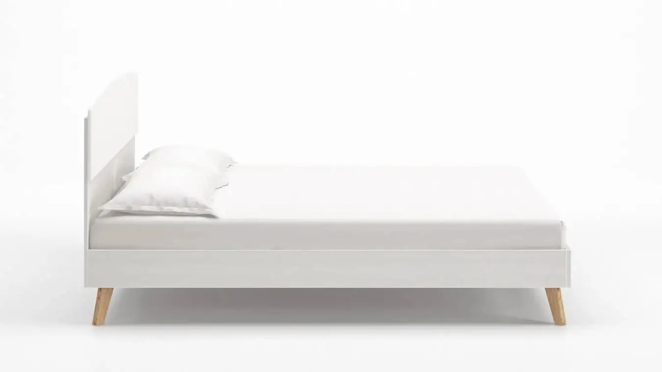 Кровать Tilda, цвет Белый премиум mWhite с мягким изголовьем Askona фото - 4 - большое изображение