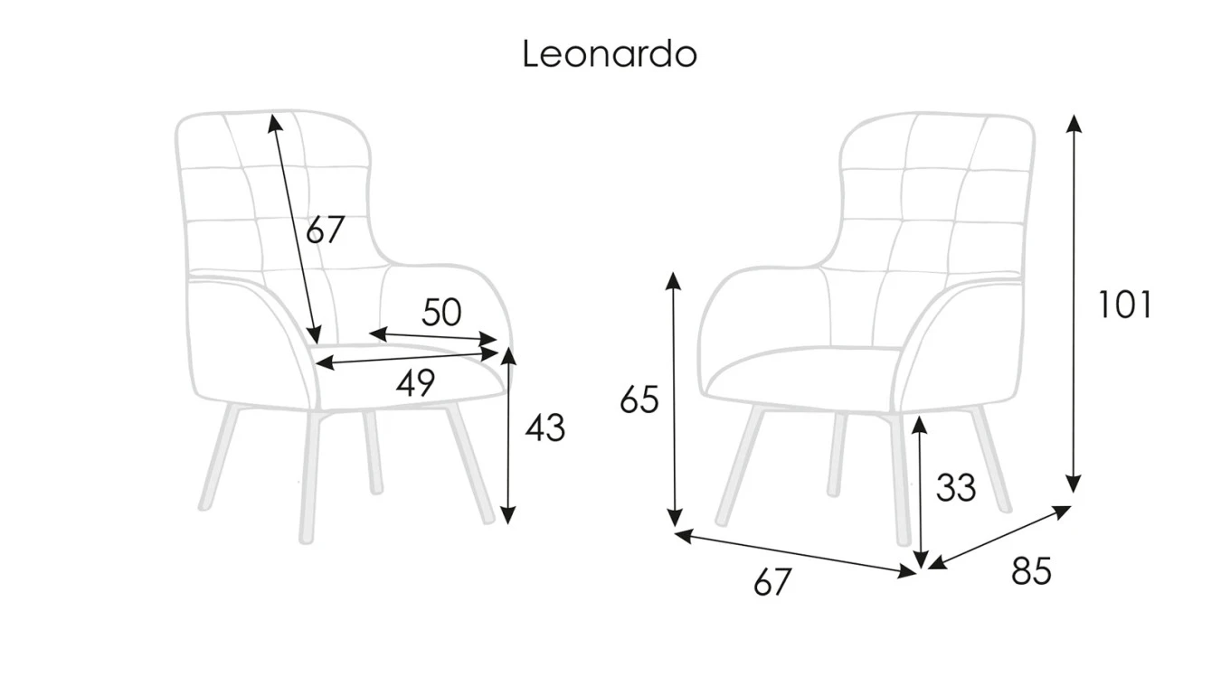 Кресло Leonardo картинка - 2 - большое изображение