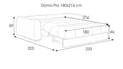 Диван-кровать Domo Pro с коробом для белья с накладками Askona фото - 15 - превью