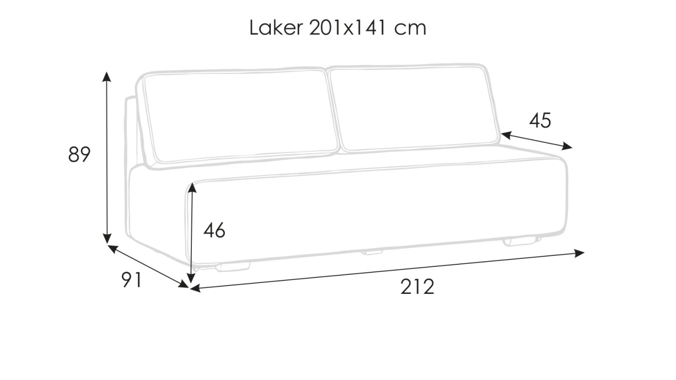 Диван-кровать Laker с коробом для белья Askona фото - 14 - большое изображение