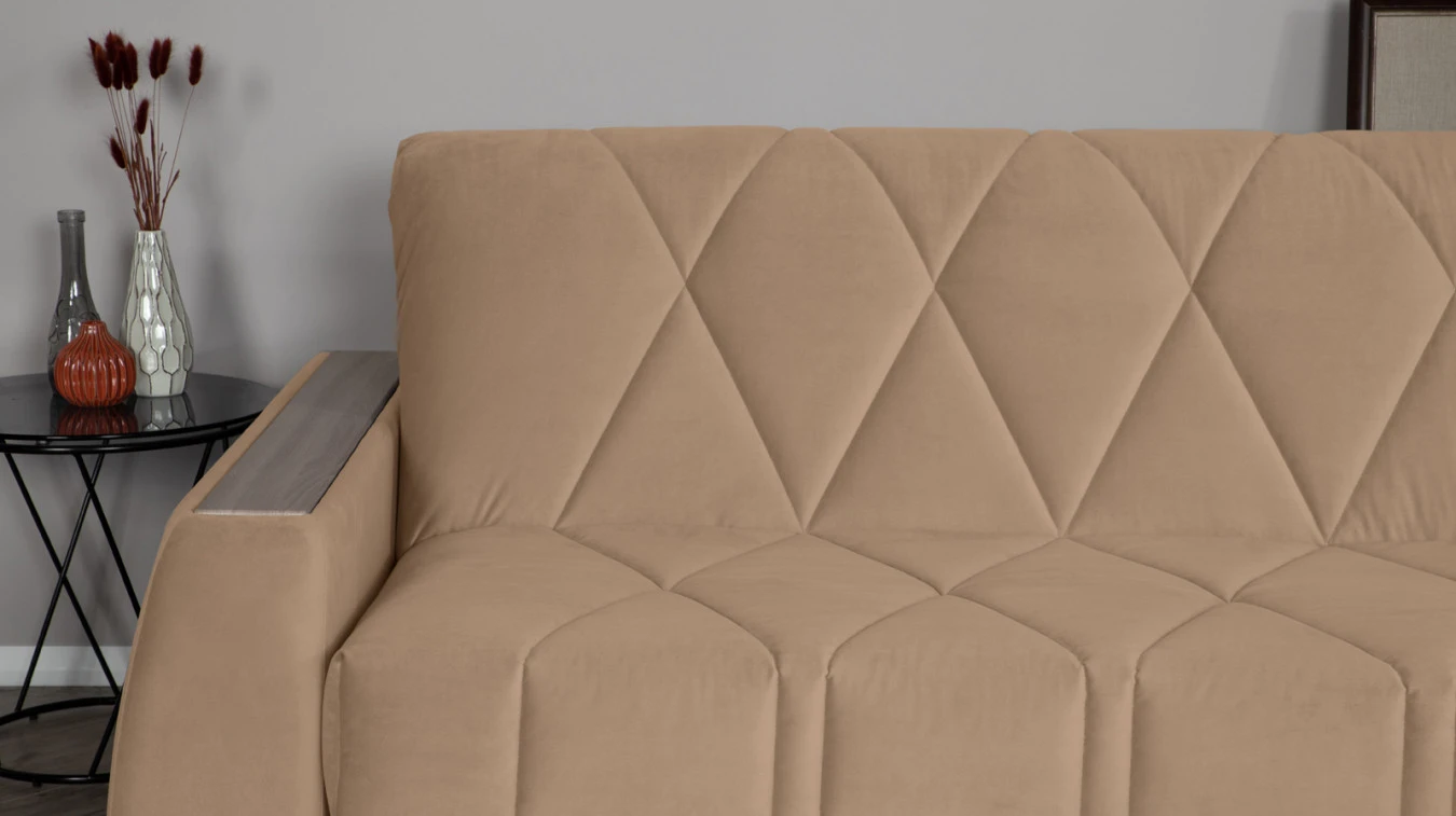 Диван-кровать Domo Pro с коробом для белья с накладками Askona фото - 6 - большое изображение