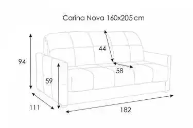 Диван-кровать CARINA Nova с коробом для белья Askona фото - 13 - превью