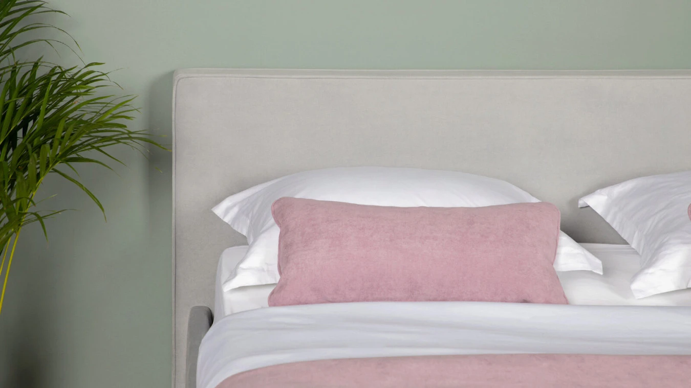 Мягкая кровать Luiza Grand с низкой спинкой Askona фотография товара - 4 - большое изображение