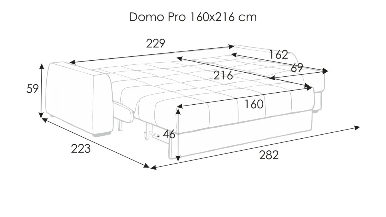 Диван Domo Pro угловой с коробом для белья с накладкой Askona фото - 12 - большое изображение