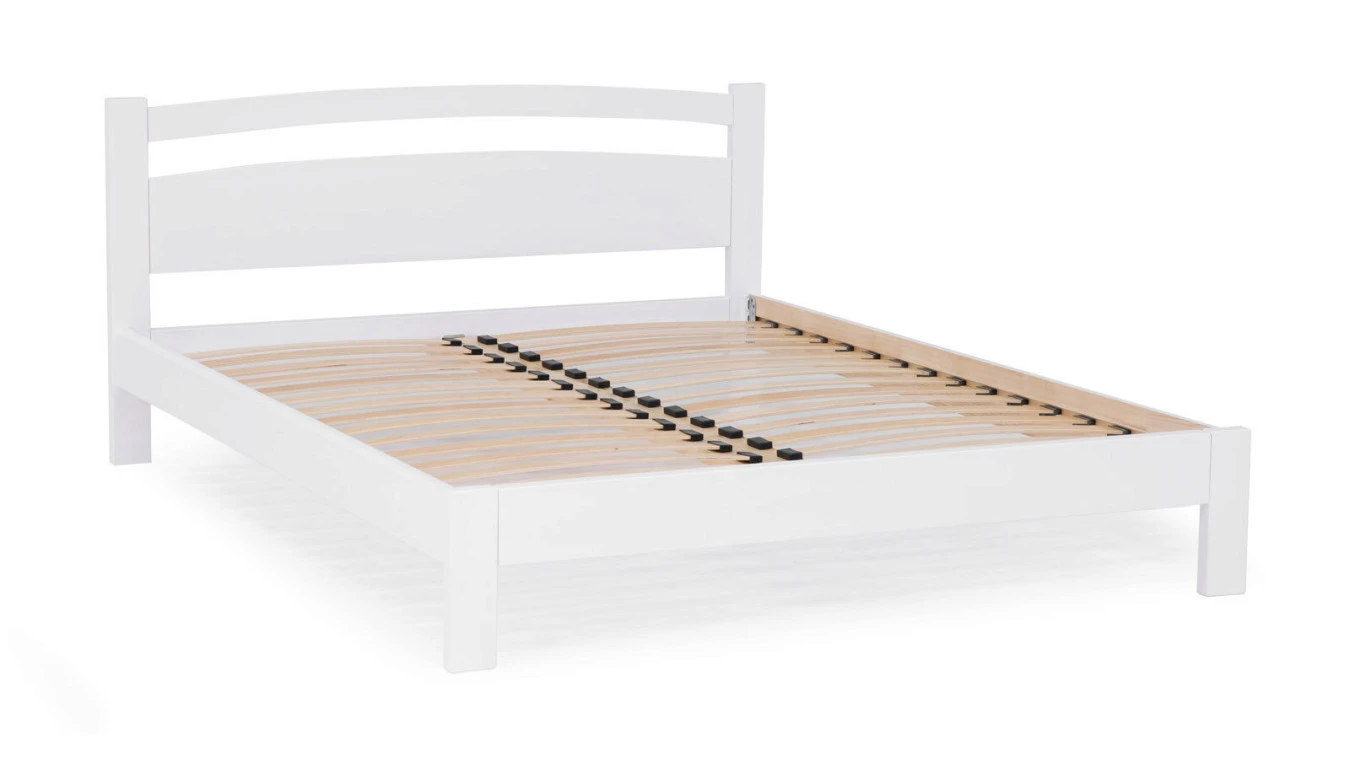 Деревянная кровать Viola, цвет Белый фактурный в спальню Askona фото - 10 - большое изображение