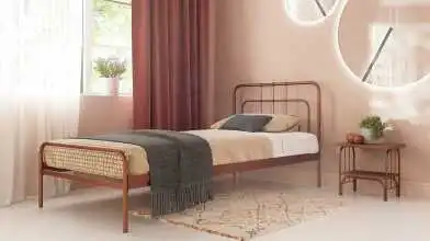 Металлическая кровать Modena Bronza matic в спальню Askona фотография товара - 9 - превью