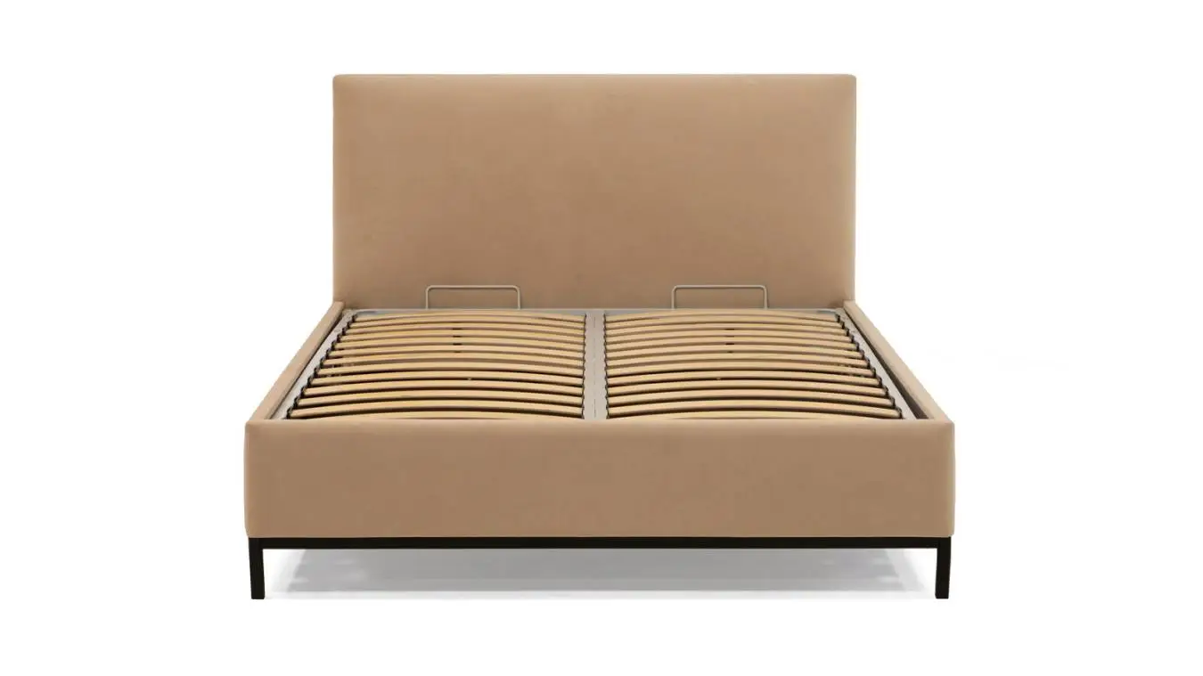 Мягкая кровать Magica Box на высоких ножках с прямым изголовьем Askona фотография товара - 9 - большое изображение