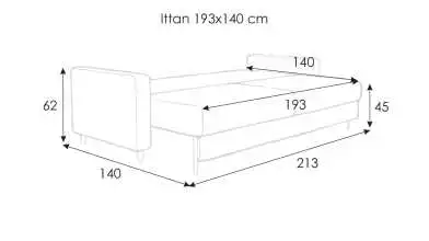 Диван-кровать Ittan с коробом для белья Askona фото - 12 - превью