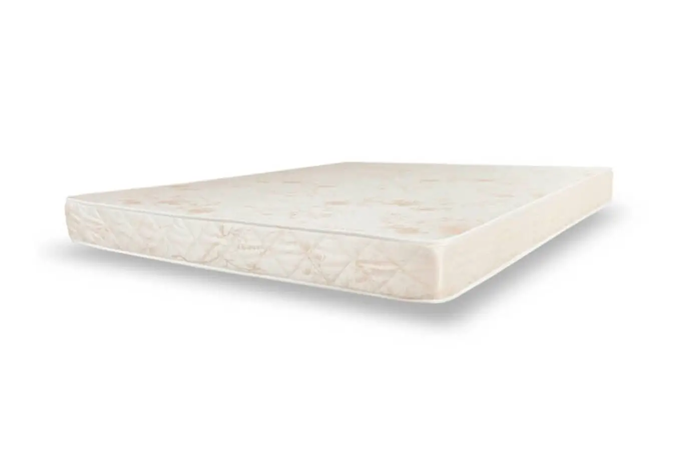 Современная металлическая кровать Avinon белый шагрень + матрас Comfort Plus в спальню Askona фотография товара - 8 - большое изображение
