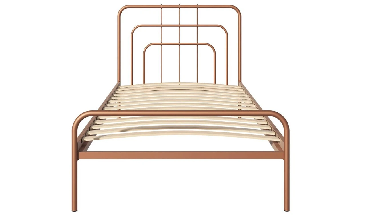 Металлическая кровать Modena Bronza matic в спальню Askona фотография товара - 13 - большое изображение