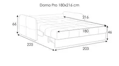 Диван-кровать Domo Pro с коробом для белья с мягкими подлокотниками Askona фото - 15 - превью