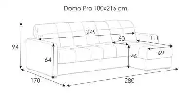 Диван Domo Pro угловой с коробом для белья Askona фото - 11 - превью